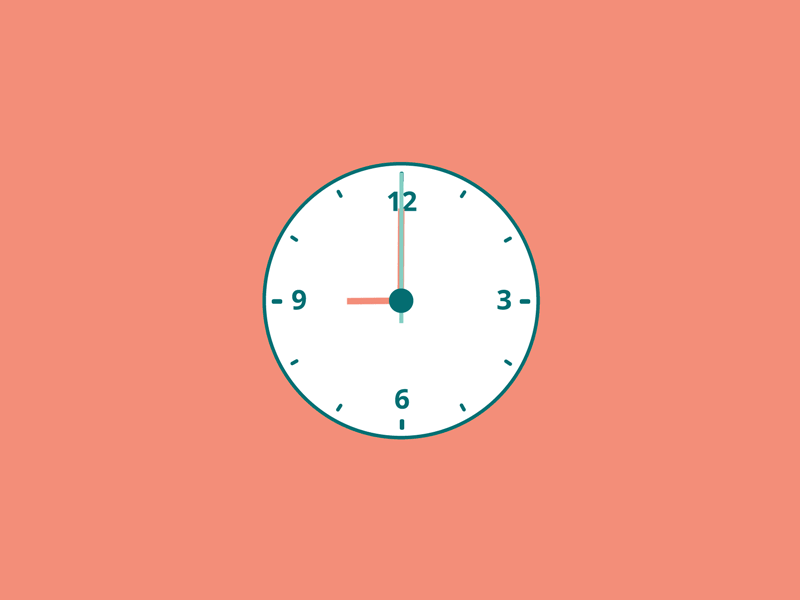Detail Animasi Clock Nomer 8