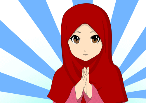 Detail Animasi Gerak Muslimah Nomer 3