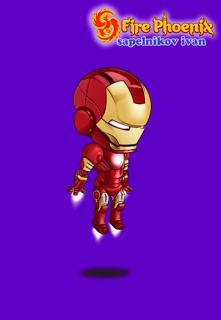 Detail Animasi Iron Man Nomer 9