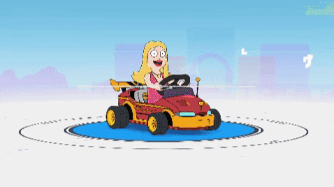 Download Animasi Kartun Racing Nomer 42