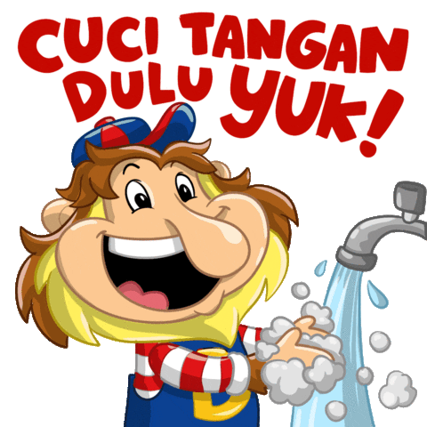 Detail Animasi Orang Cuci Tangan Nomer 38