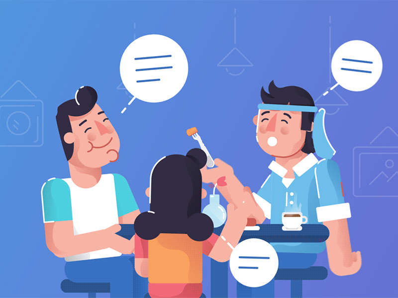 Detail Animasi Orang Rapat Nomer 27
