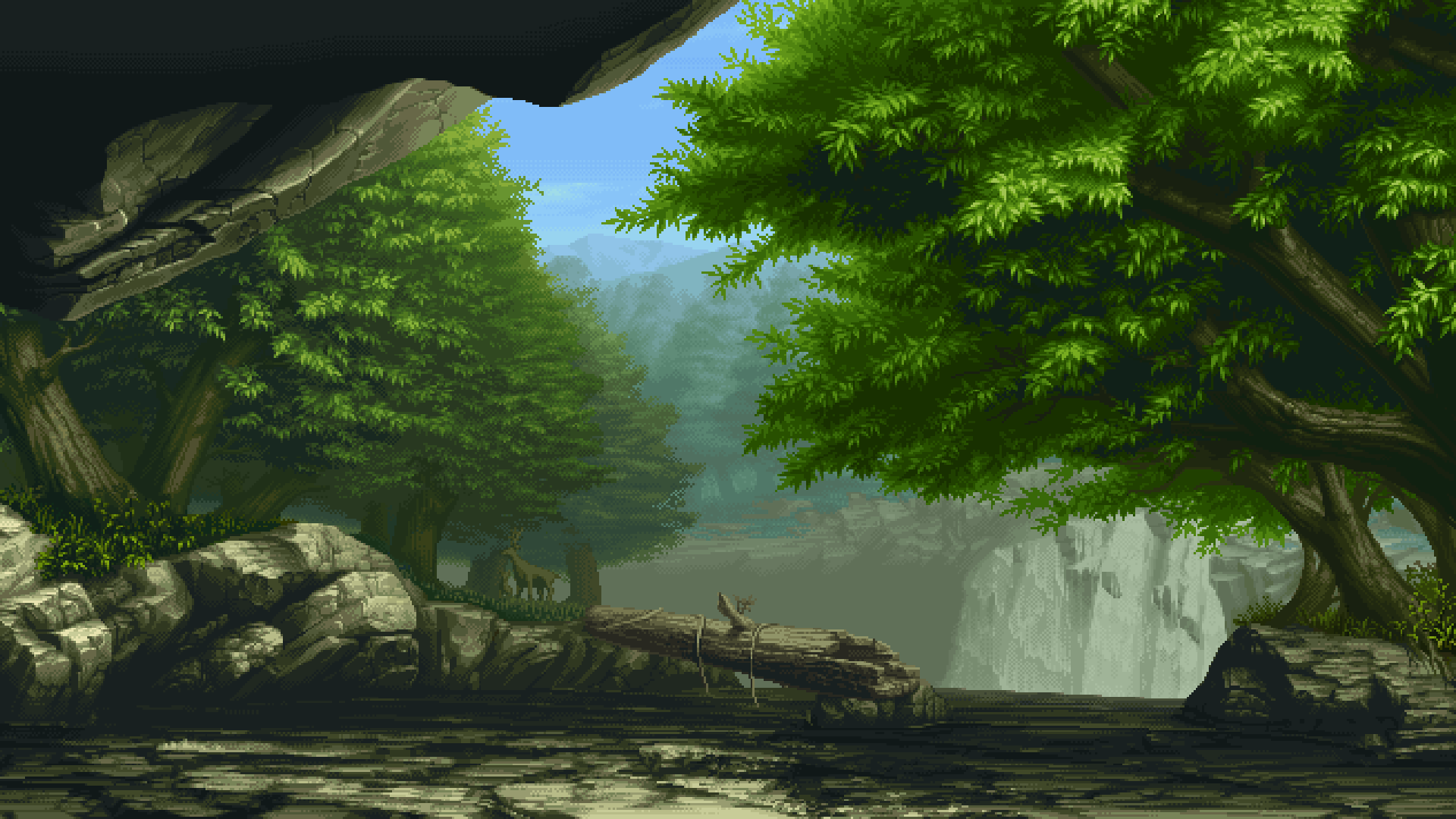 Detail Animated Nature Background Gif Nomer 13