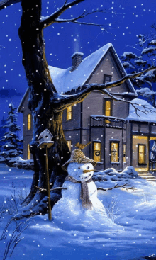 Detail Animated Snow Background Gif Nomer 10