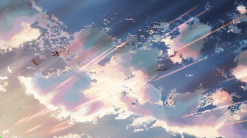 Anime Sky Gif - KibrisPDR