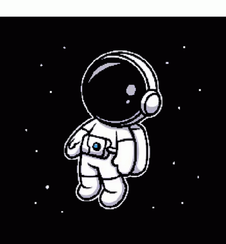 Detail Astronot Animasi Art Nomer 3