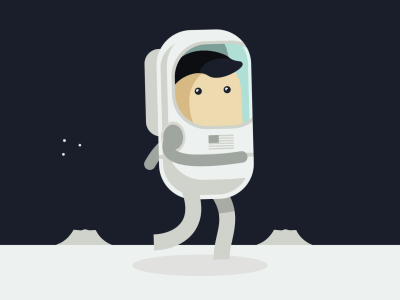 Detail Astronot Animasi Art Nomer 21