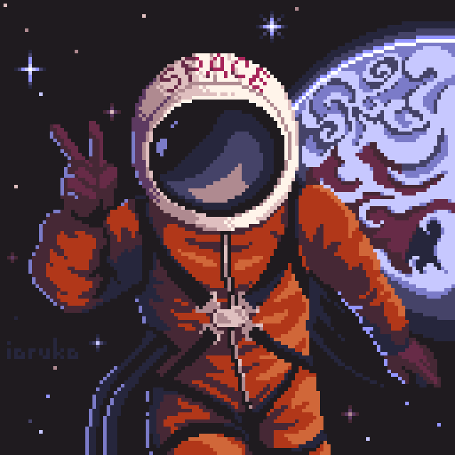 Detail Astronot Animasi Art Nomer 23