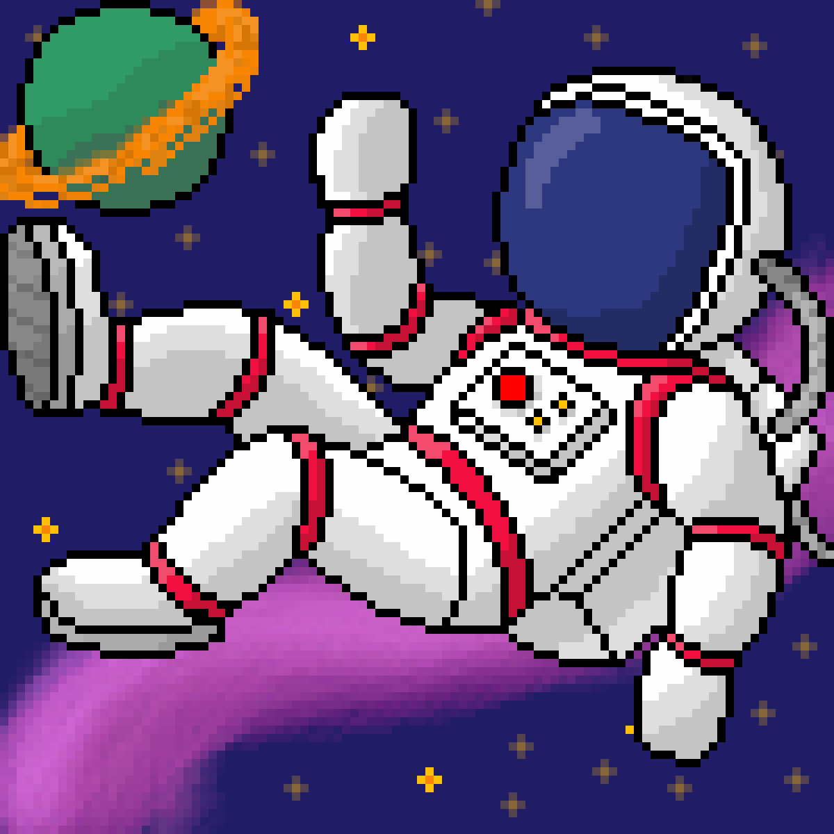 Detail Astronot Animasi Art Nomer 26