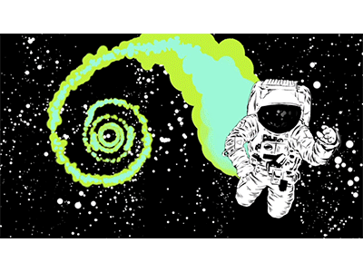 Detail Astronot Animasi Art Nomer 34