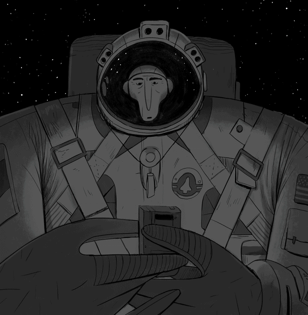 Detail Astronot Animasi Art Nomer 48