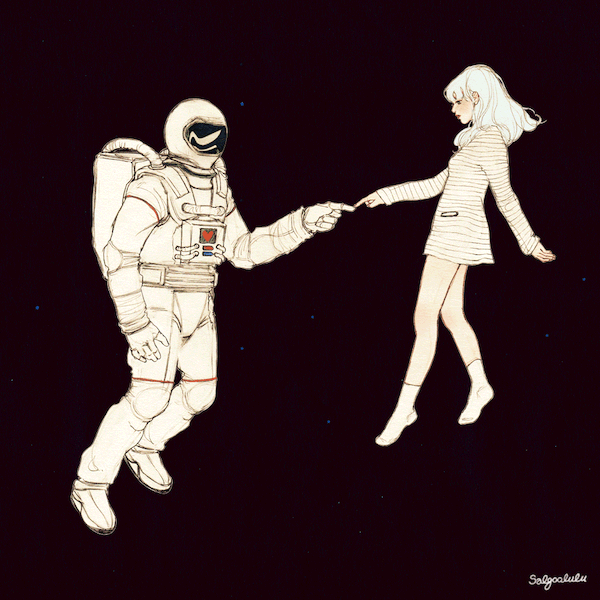 Detail Astronot Animasi Art Nomer 10