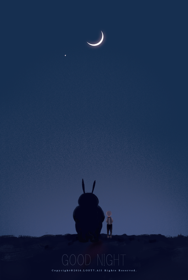 Detail Background Langit Malam Animasi Nomer 21