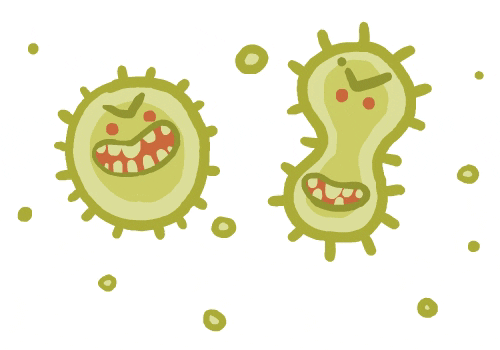 Detail Bakteri Kartun Nomer 2