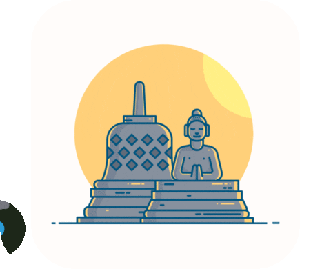 Borobudur Kartun - KibrisPDR