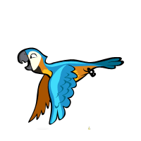 Detail Burung Cendrawasih Kartun Nomer 17