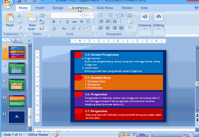 Detail Cara Membuat Power Point Animasi Nomer 13