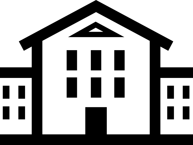 Detail Black And White Building Clipart Nomer 6