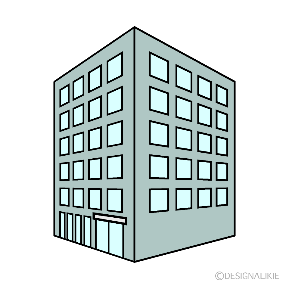 Detail Black And White Building Clipart Nomer 8