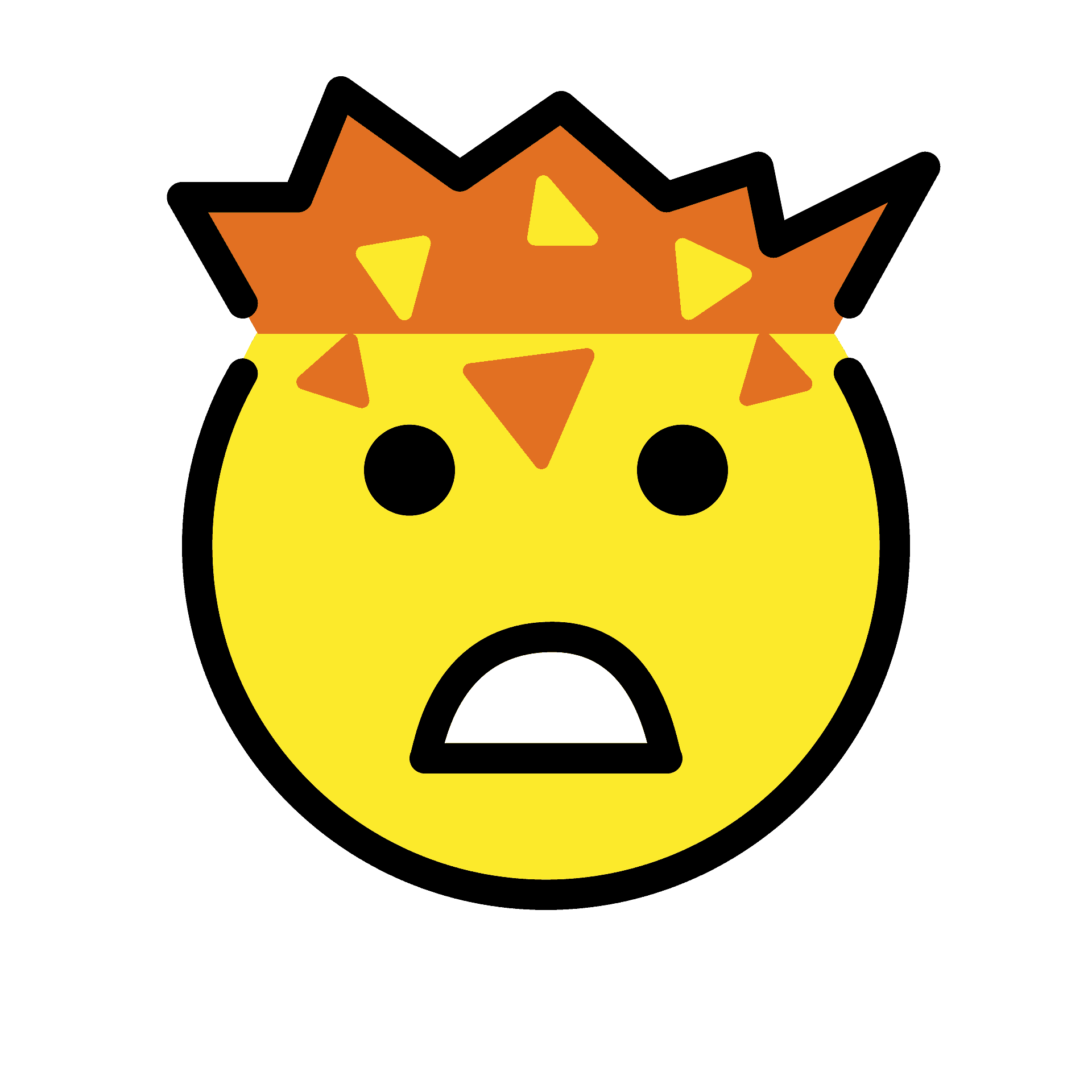 Detail Exploding Head Emoji Nomer 12
