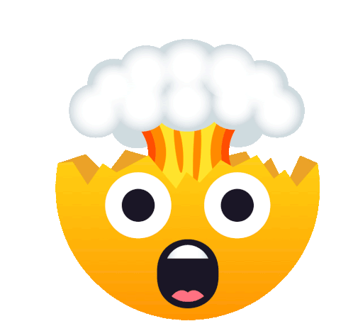 Detail Exploding Head Emoji Nomer 5