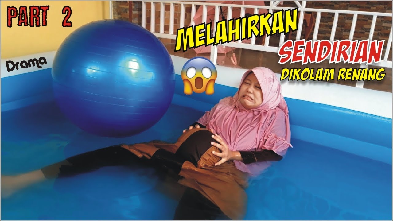 Detail Foto Ibu Hamil Melahirkan Di Kolam Renang Memakai Balon Renang Nomer 9