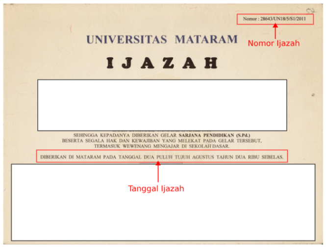 Detail Foto Ijazah S1 Nomer 29