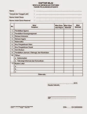 Detail Foto Ijazah Smp Nomer 39