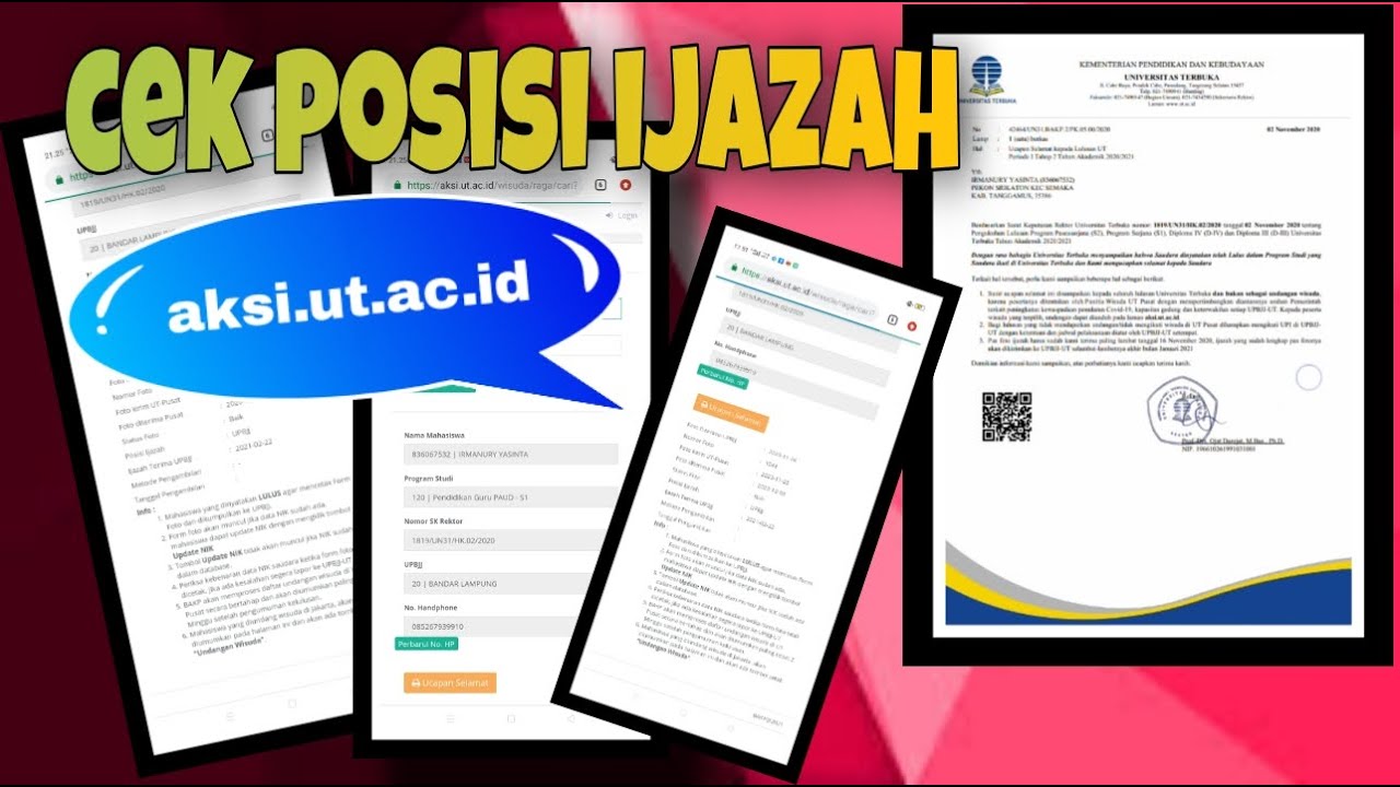 Detail Foto Ijazah Ut Nomer 30