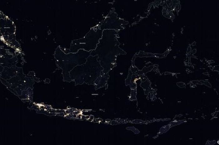 Foto Indonesia Dari Satelit - KibrisPDR