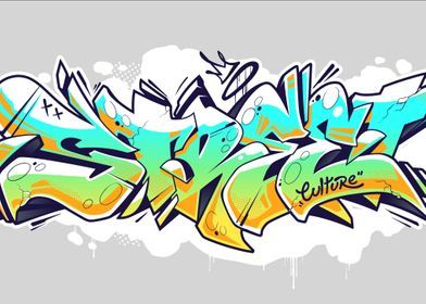 Detail Graffiti Motive Nomer 3