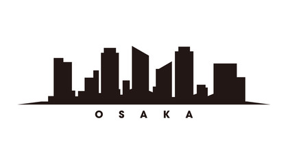 Detail Osaka Skyline Silhouette Nomer 13