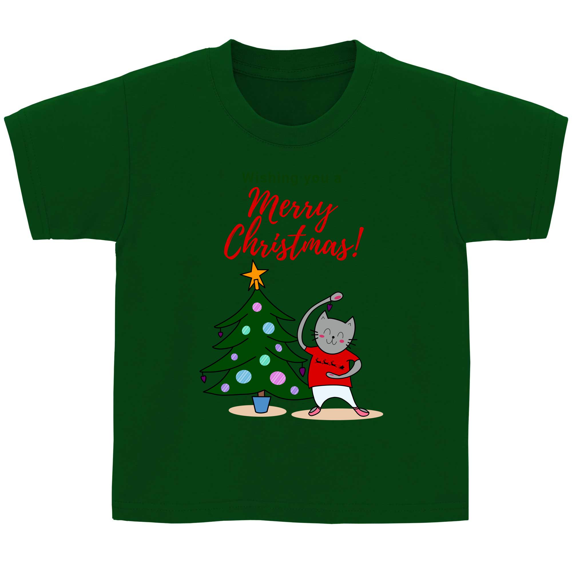 Detail T Shirt Frohe Weihnachten Nomer 10