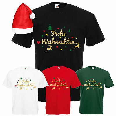 Detail T Shirt Frohe Weihnachten Nomer 5