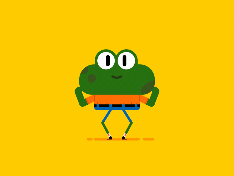 Detail Frog Kartun Nomer 7