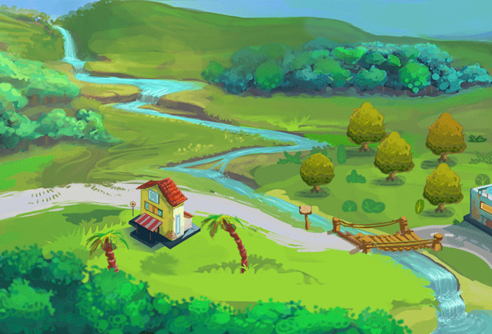 Detail Gambar Animasi Desa Nomer 2