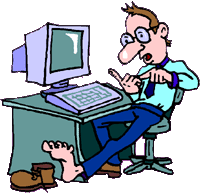 Gambar Animasi Orang Di Depan Komputer - KibrisPDR