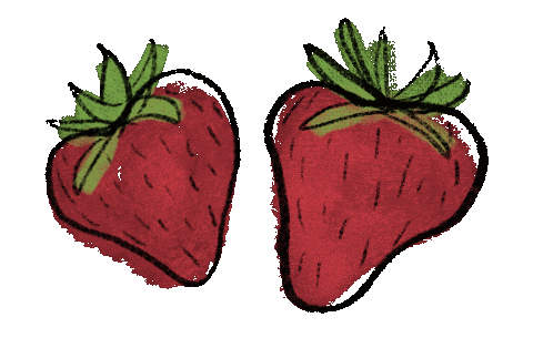 Detail Gambar Buah Strawberry Kartun Nomer 6