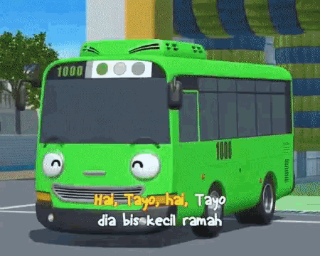 Detail Gambar Bus Tayo Kartun Nomer 2