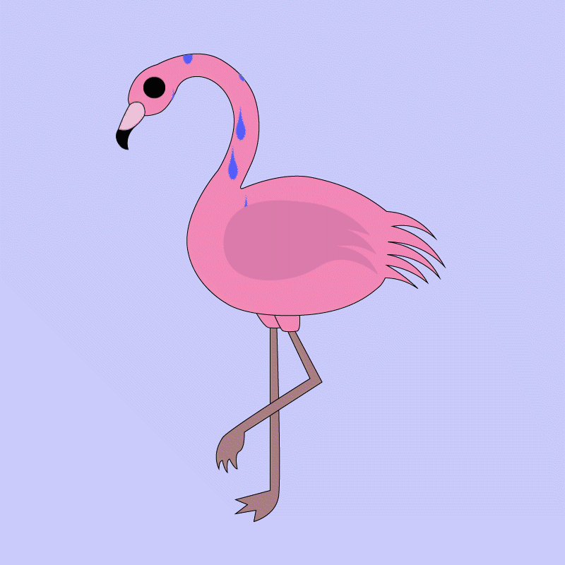 Detail Gambar Flamingo Kartun Wallpaper Nomer 18