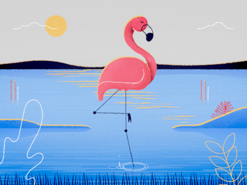 Detail Gambar Flamingo Kartun Wallpaper Nomer 19