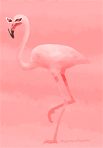 Detail Gambar Flamingo Kartun Wallpaper Nomer 22