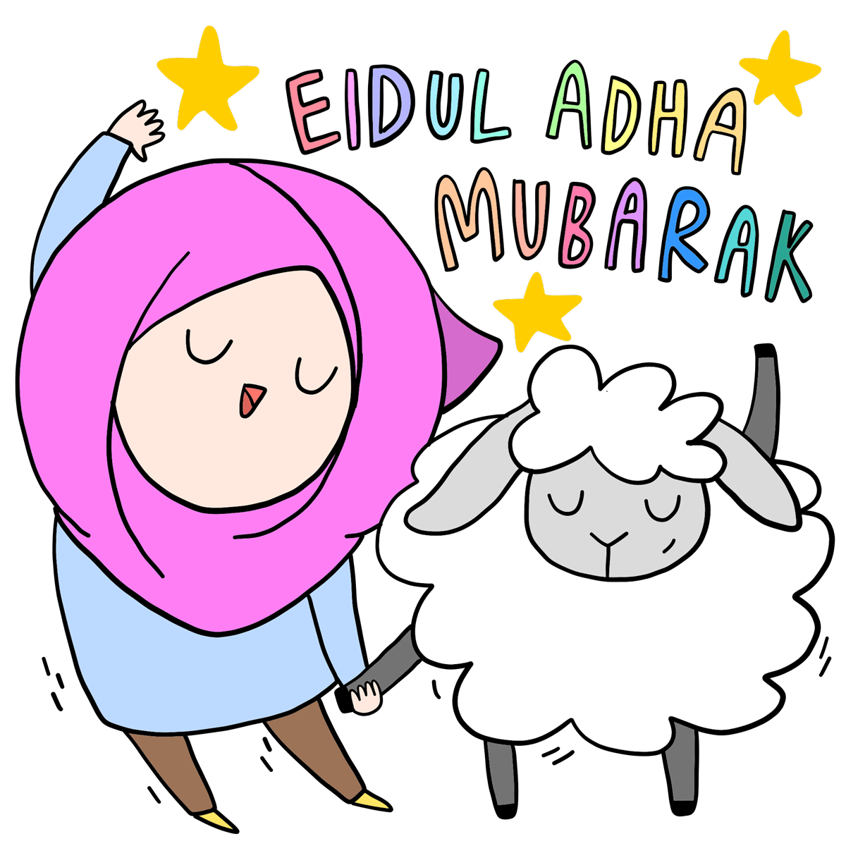 Detail Gambar Kambing Kurban Kartun Nomer 5