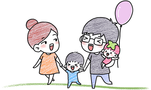 Detail Gambar Kartun Ayah Ibu Dan Anak Nomer 5
