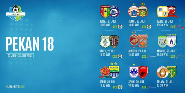 Detail Foto Jadwal Liga 1 2018 Nomer 50