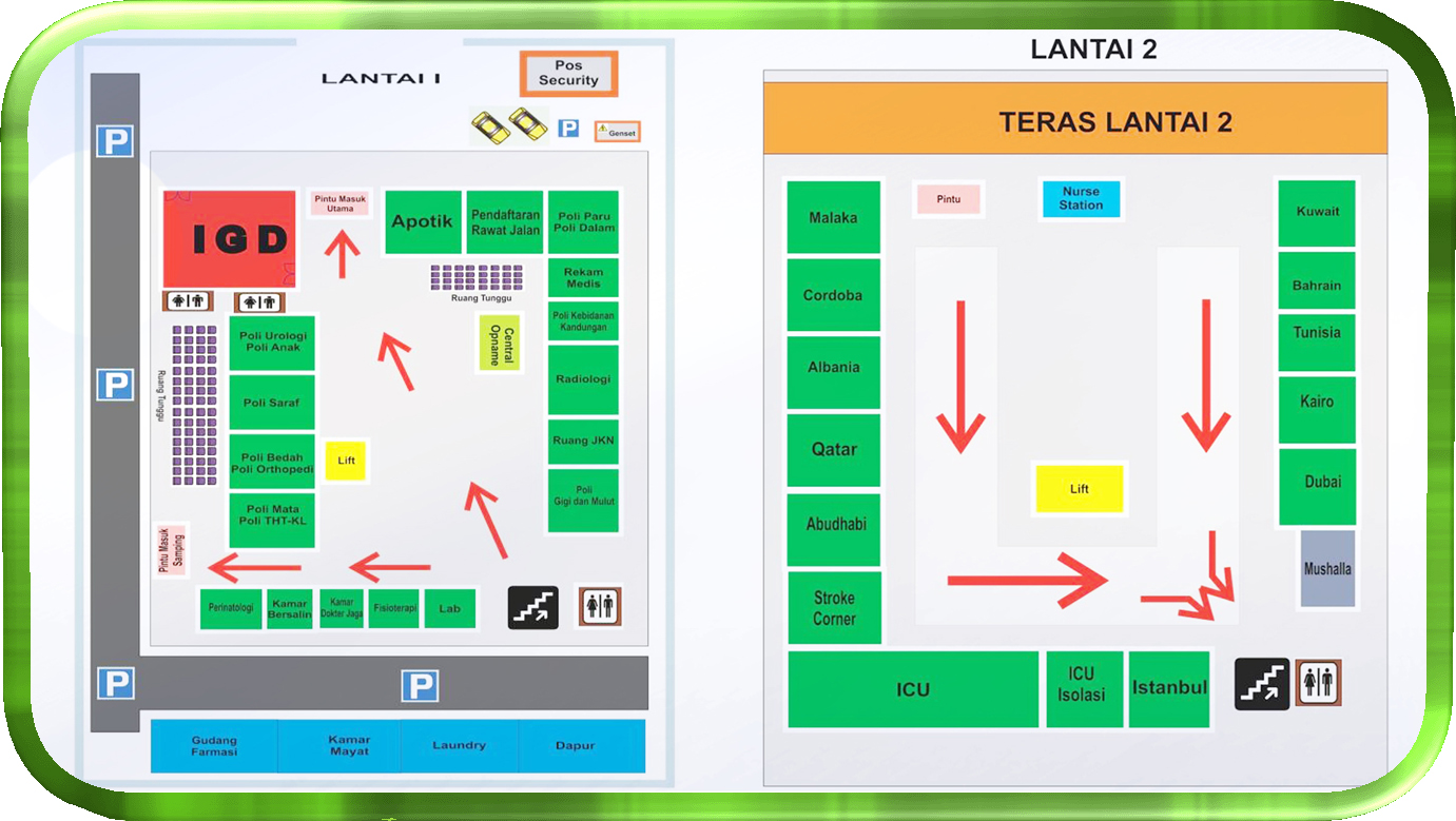 Detail Foto Jalur Evakuasi Nomer 13