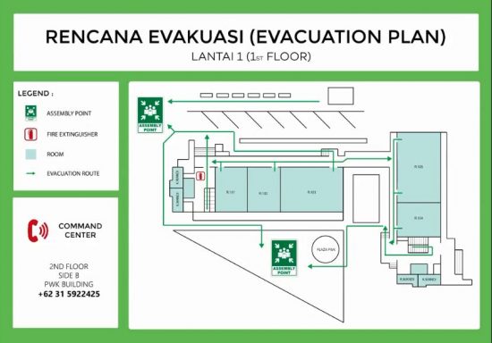 Detail Foto Jalur Evakuasi Nomer 39
