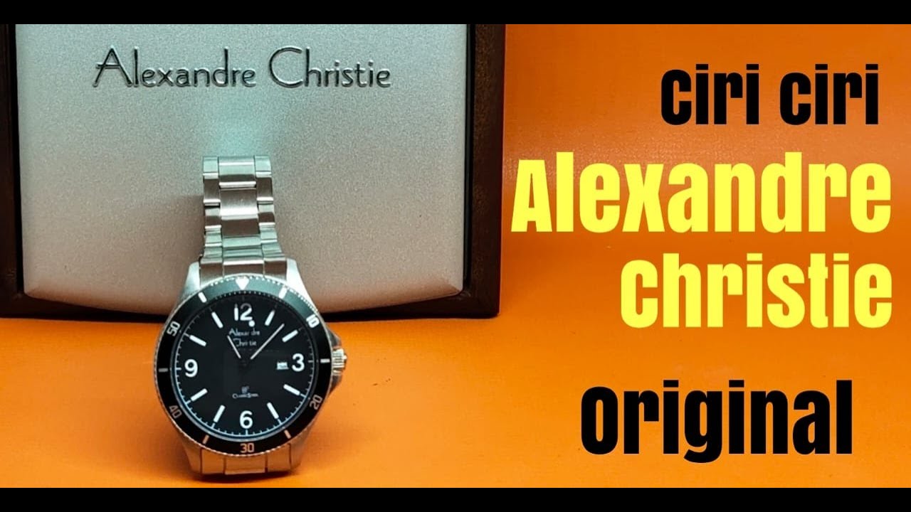 Detail Foto Jam Alexandre Christie Nomer 43