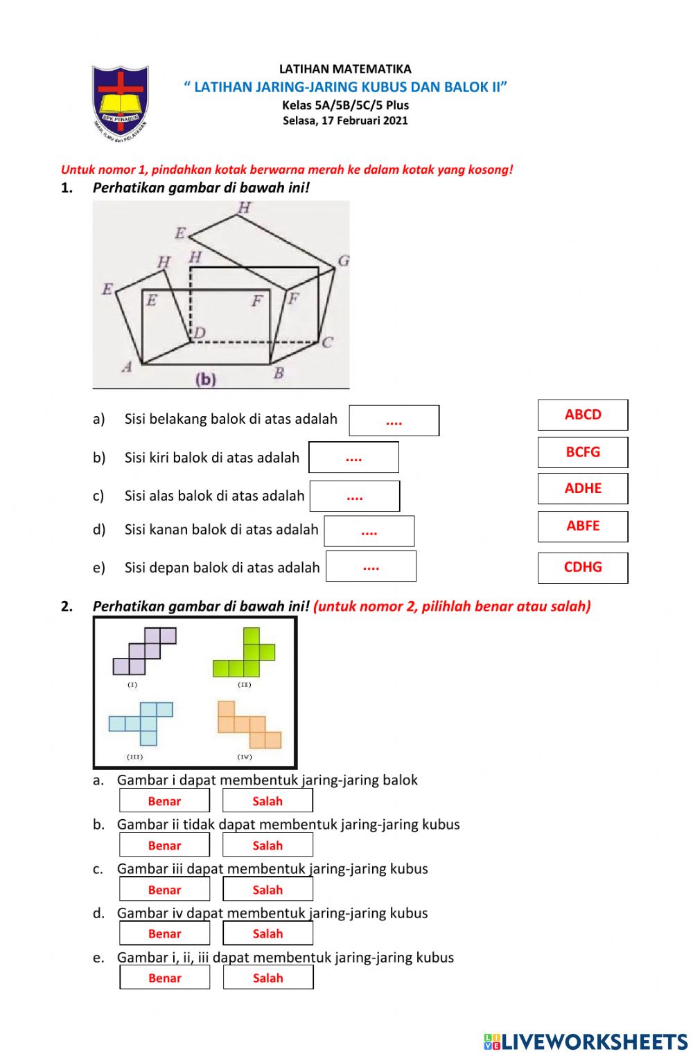 Detail Foto Jaring Jaring Kubus Nomer 24