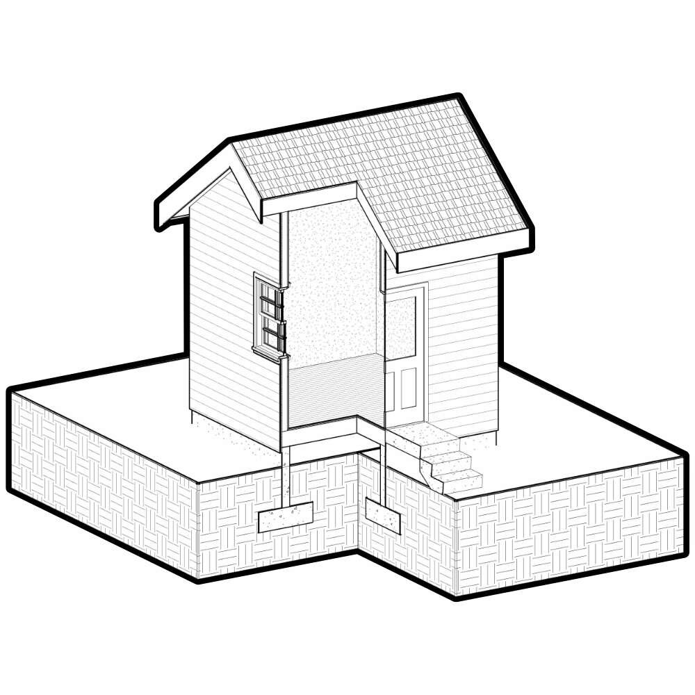 Detail Revit Axonometric View Nomer 17